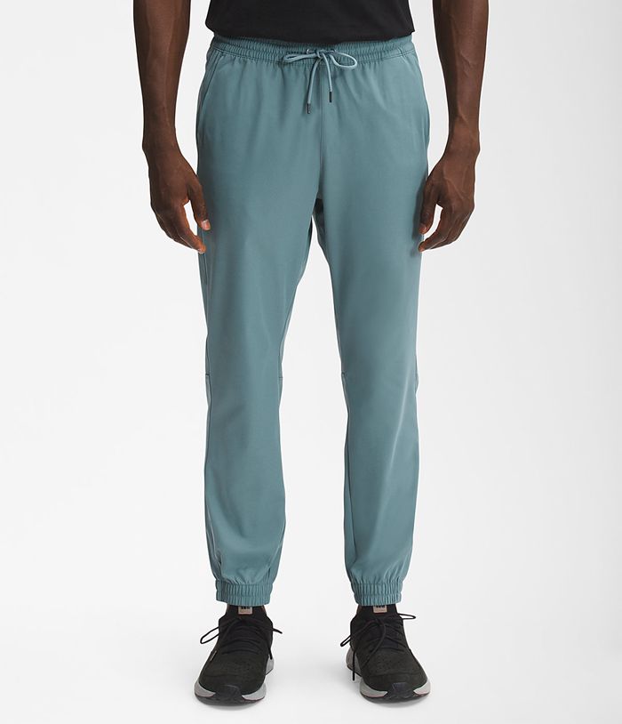 Pantalones The North Face Hombre Azules Estándar Jogger 75916VKME